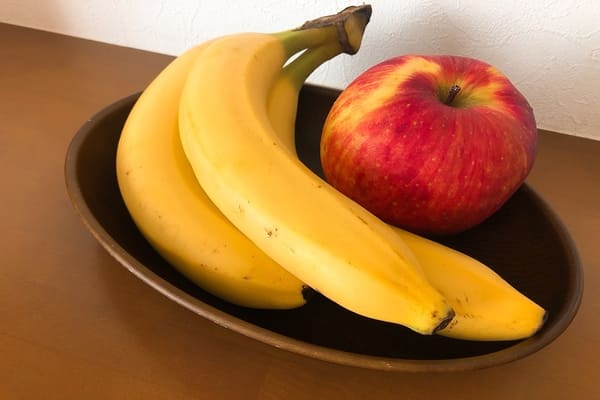 バナナとりんご